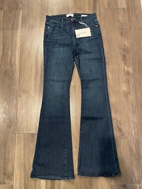 Frame Denim Indigo Flare Jeans - Women's size 20 NEW